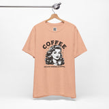 Coffee: Because Murder Is Wrong – Retro Dark Humor Design