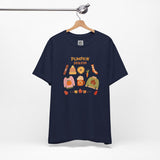 Pumpkin Season T-Shirt – Cozy Fall Graphic Tee with Autumn Sweaters, Latte, and Harvest Icons