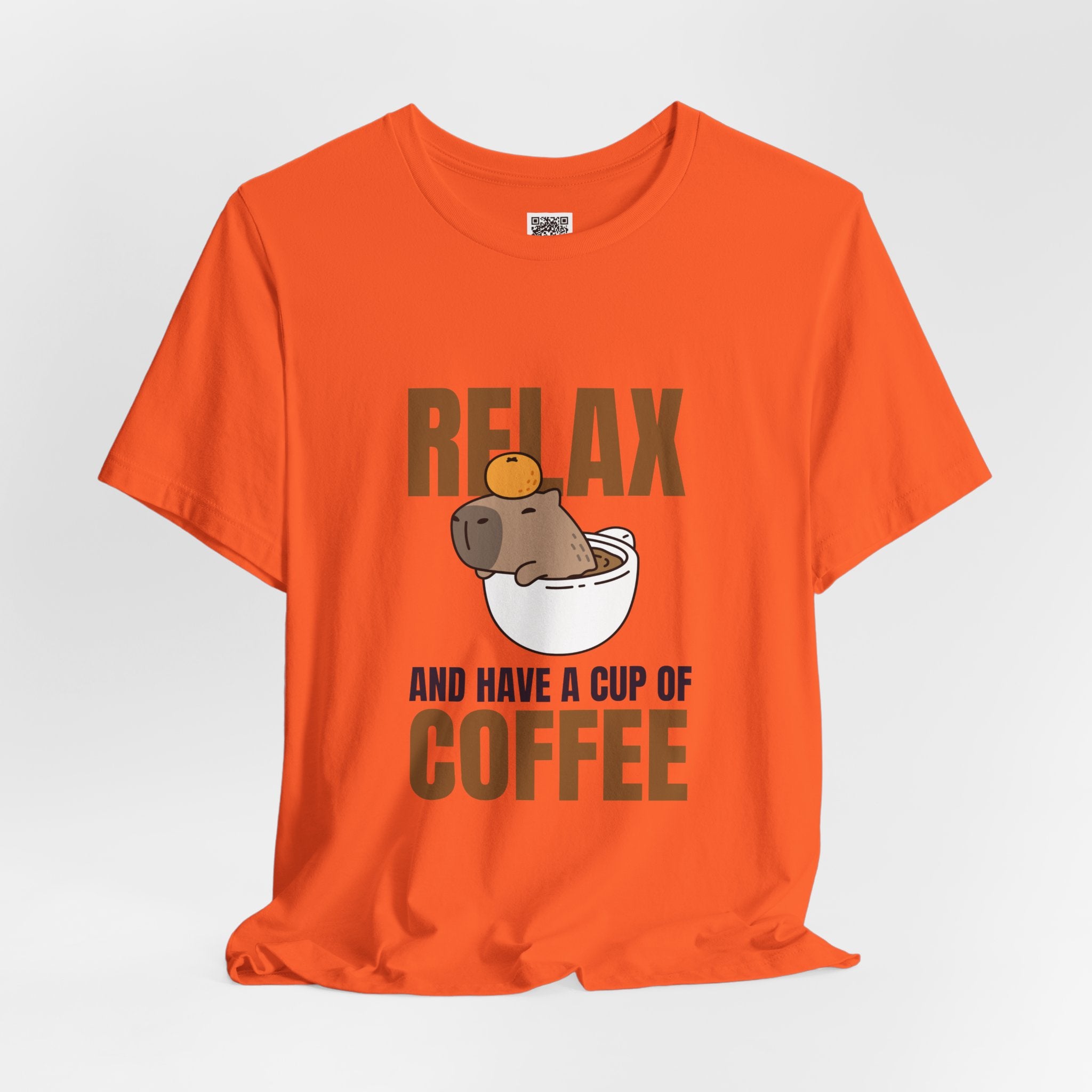 Relax and Have a Cup of Coffee – Capybara Chill Time Design
