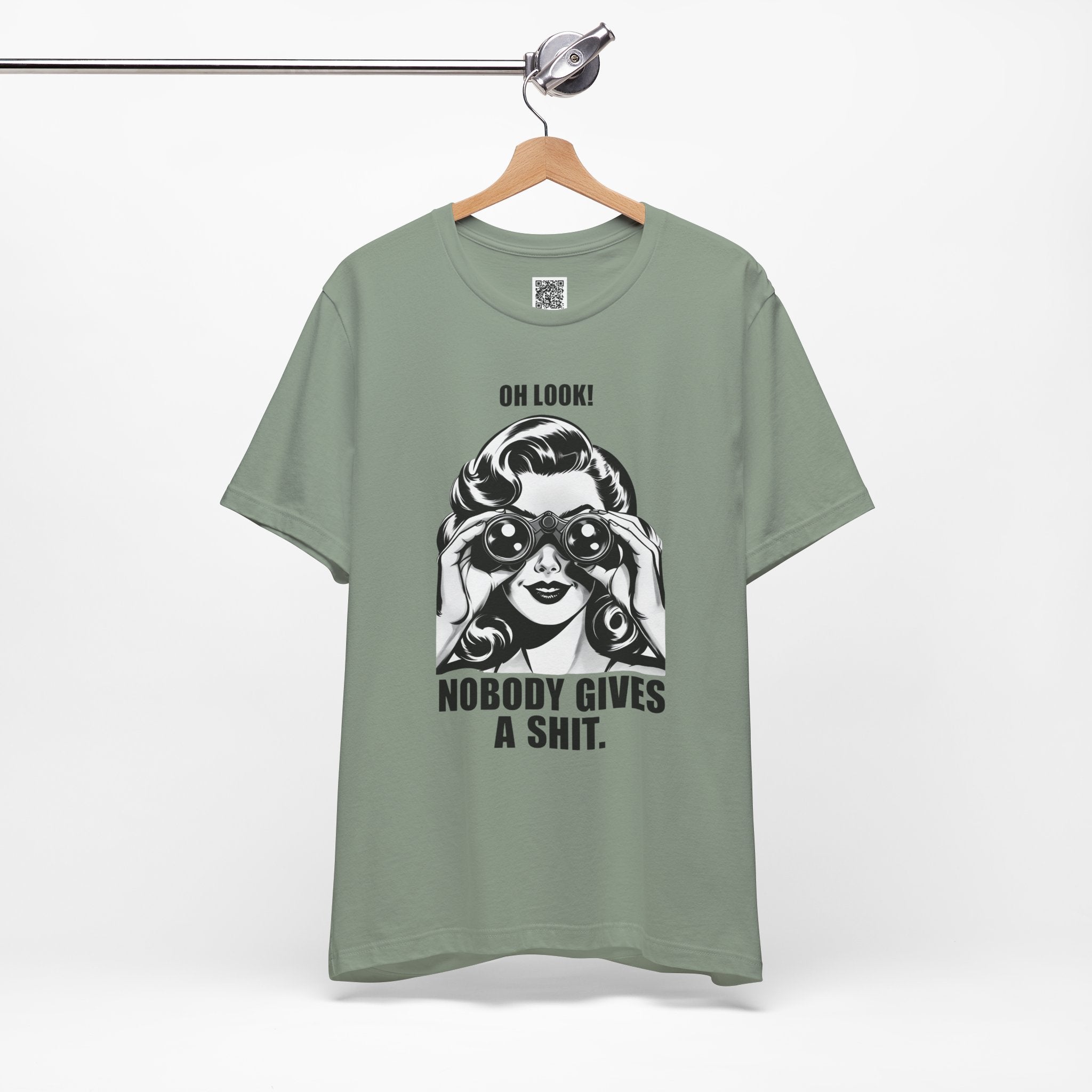Oh Look… Nobody Gives a Sh*t – Retro Attitude Statement Design