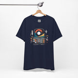 Cosmic Library Toaster – Retro Sci-Fi Book Lover’s Graphic Tee