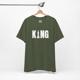 KING Chess Piece T-Shirt – Bold Minimalist Graphic for Chess Lovers & Power Players