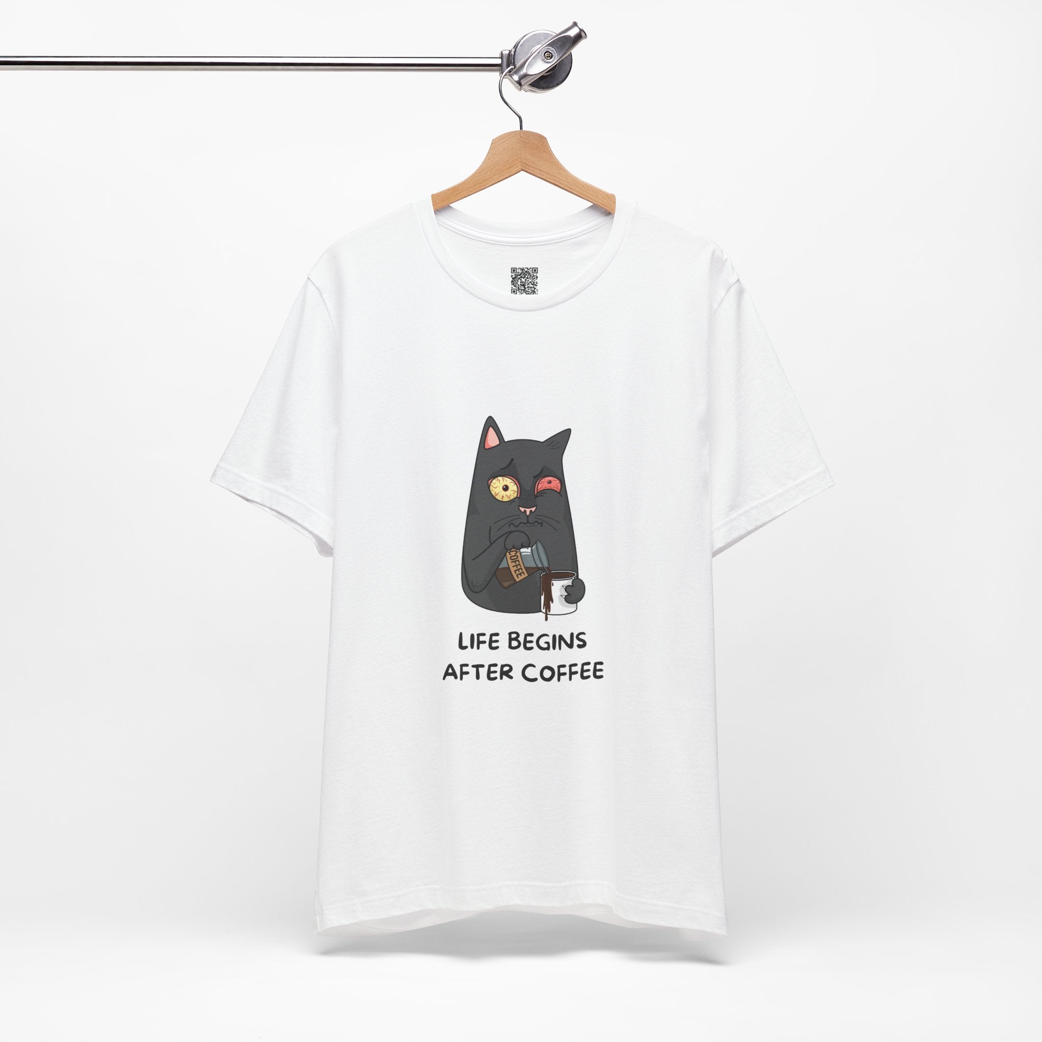 Caffeine Catastrophe Tee – For Coffee Lovers Who Can't Function