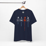 Eat Sleep Basketball Repeat T-Shirt – Hooper Lifestyle Tee for Players, Coaches & Fans