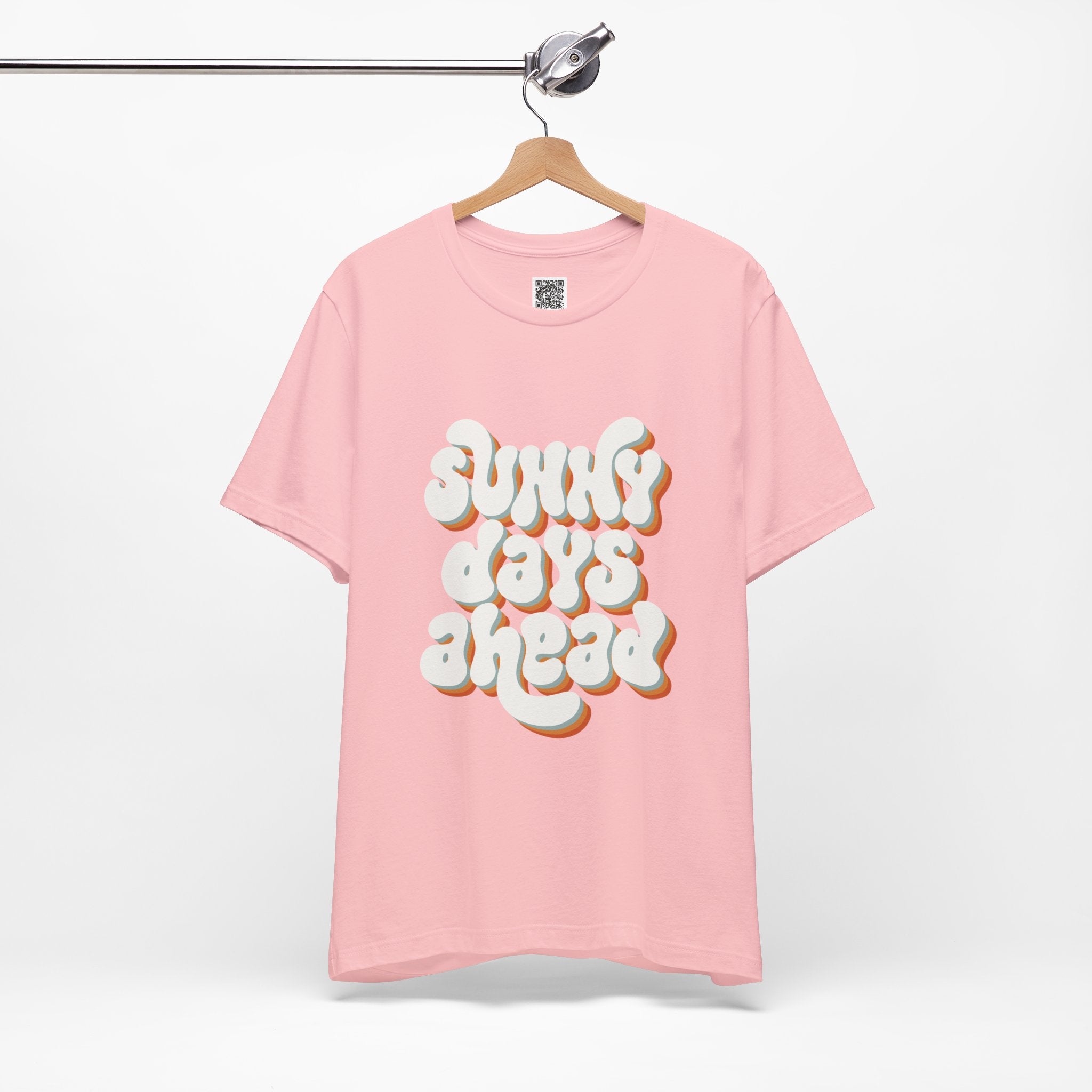 Sunny Days Ahead – Retro Bubble Letter Design