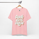 Sunny Days Ahead – Retro Bubble Letter Design