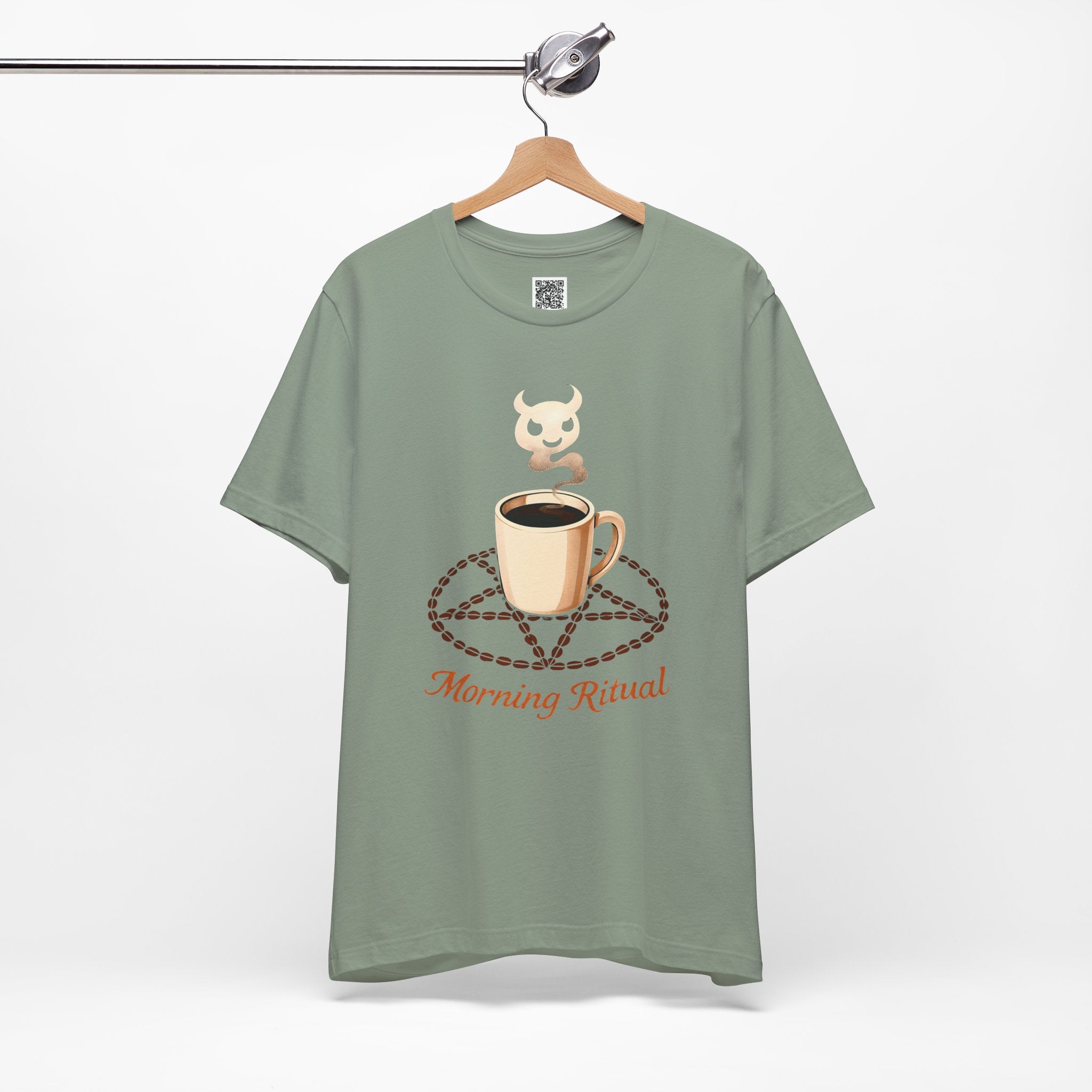 Morning Ritual – Coffee, Chaos & Caffeine Pentagram Design