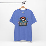 Cosmic Library Toaster – Retro Sci-Fi Book Lover’s Graphic Tee