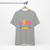 Girl Power Barbell Tee – Strong, Stylish, and Unstoppable