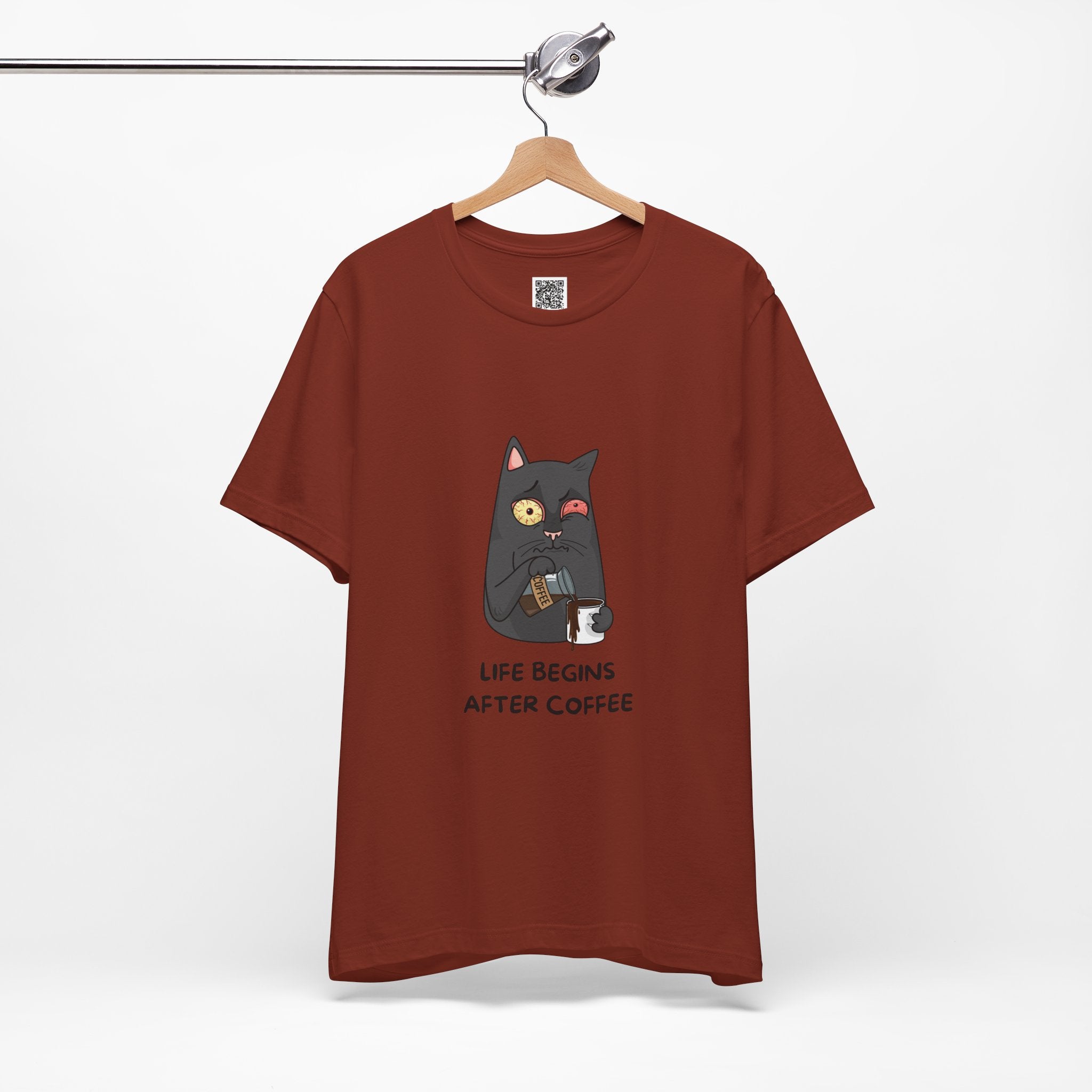 Caffeine Catastrophe Tee – For Coffee Lovers Who Can't Function