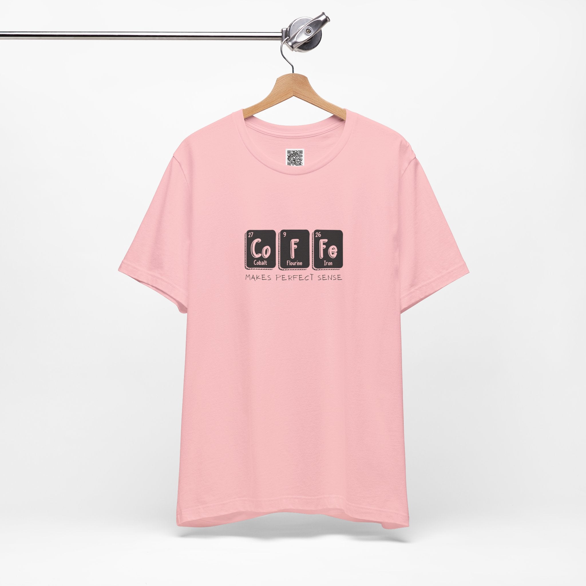 Caffeine Chemistry T-Shirt – Coffee Periodic Table Design for Science Nerds & Java Addicts