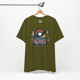 Cosmic Library Toaster – Retro Sci-Fi Book Lover’s Graphic Tee