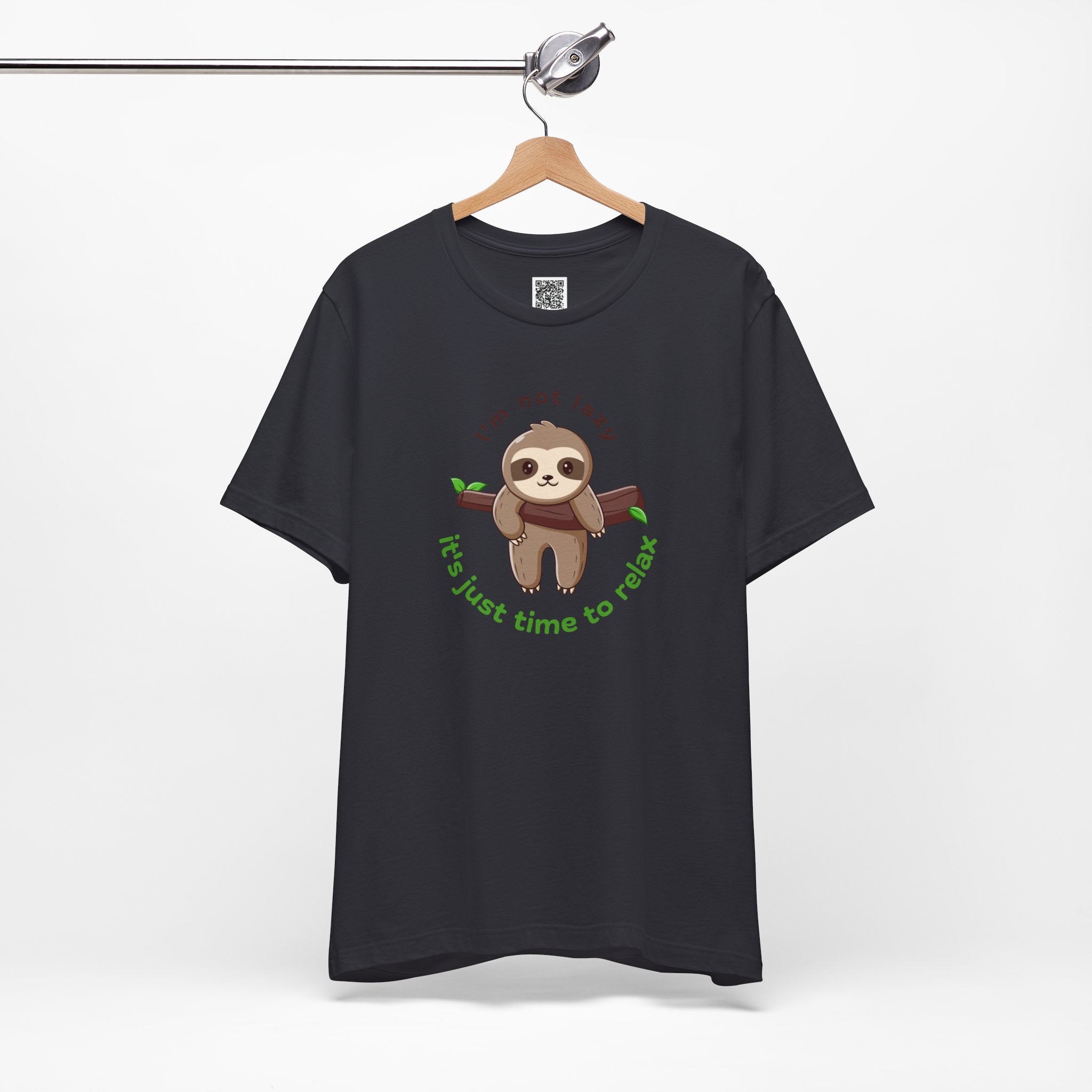 I’m Not Lazy Sloth T-Shirt – Funny Relaxation Animal Tee for Chill Vibes
