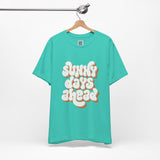 Sunny Days Ahead – Retro Bubble Letter Design