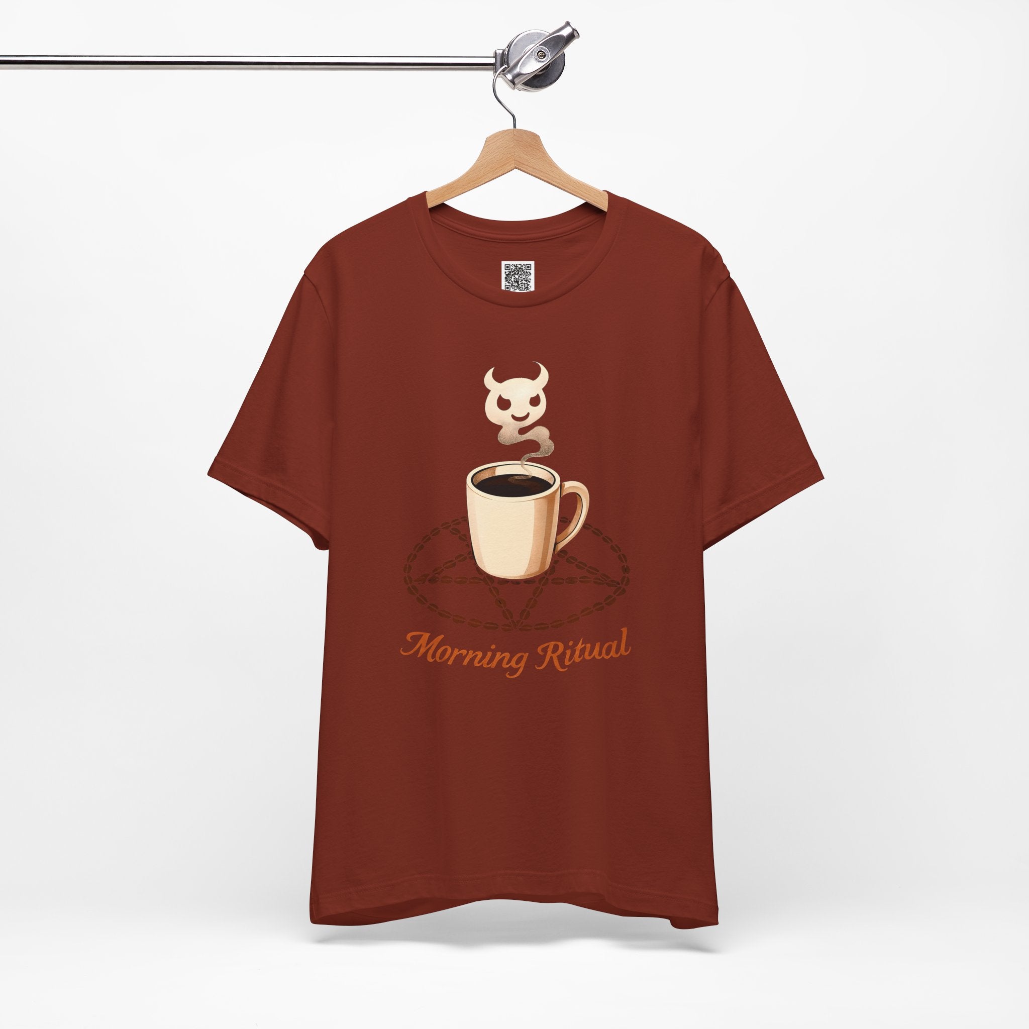 Morning Ritual – Coffee, Chaos & Caffeine Pentagram Design