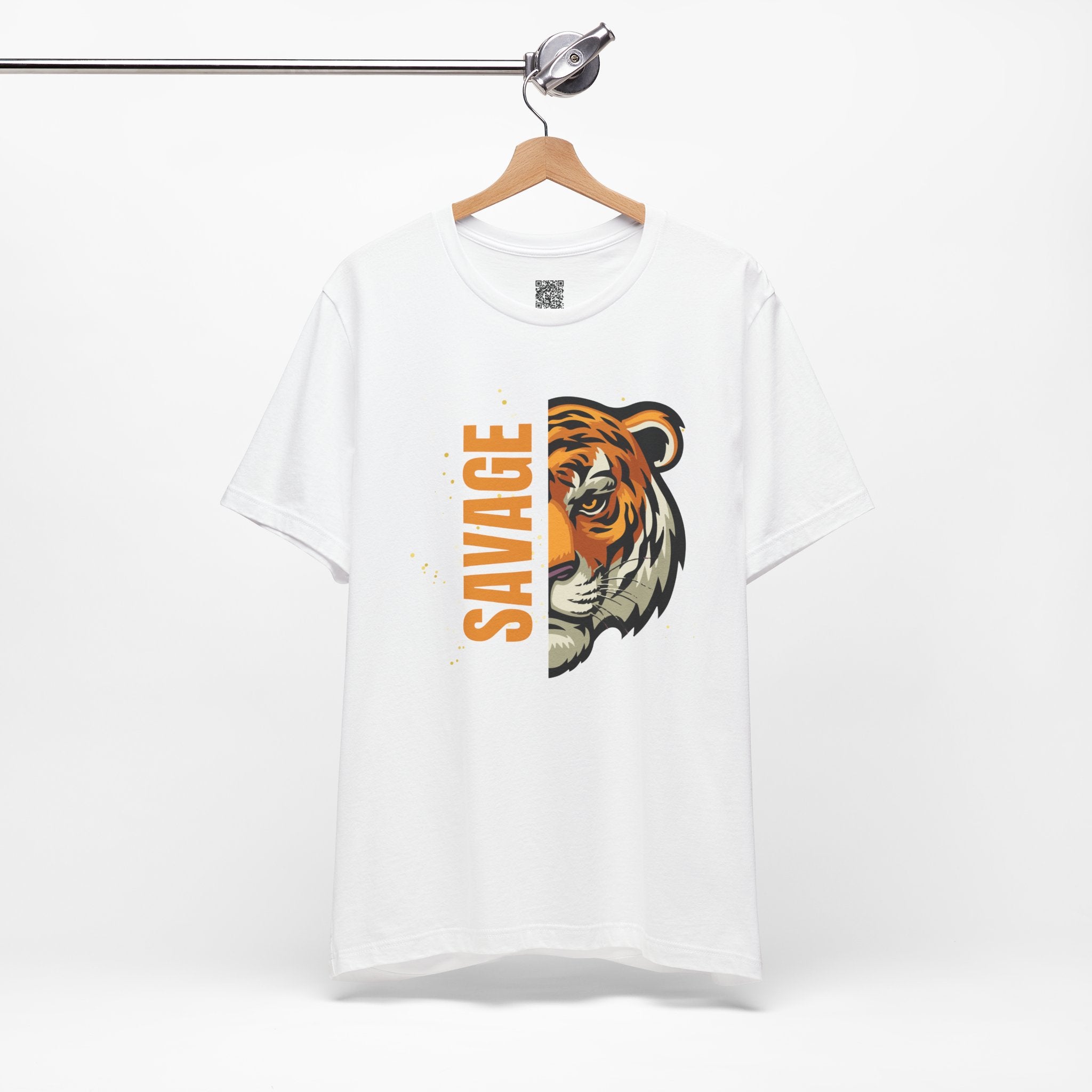 Savage Strength – Half Tiger Graphic Art