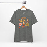 Pumpkin Season T-Shirt – Cozy Fall Graphic Tee with Autumn Sweaters, Latte, and Harvest Icons