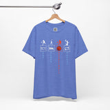 Eat Sleep Basketball Repeat T-Shirt – Hooper Lifestyle Tee for Players, Coaches & Fans