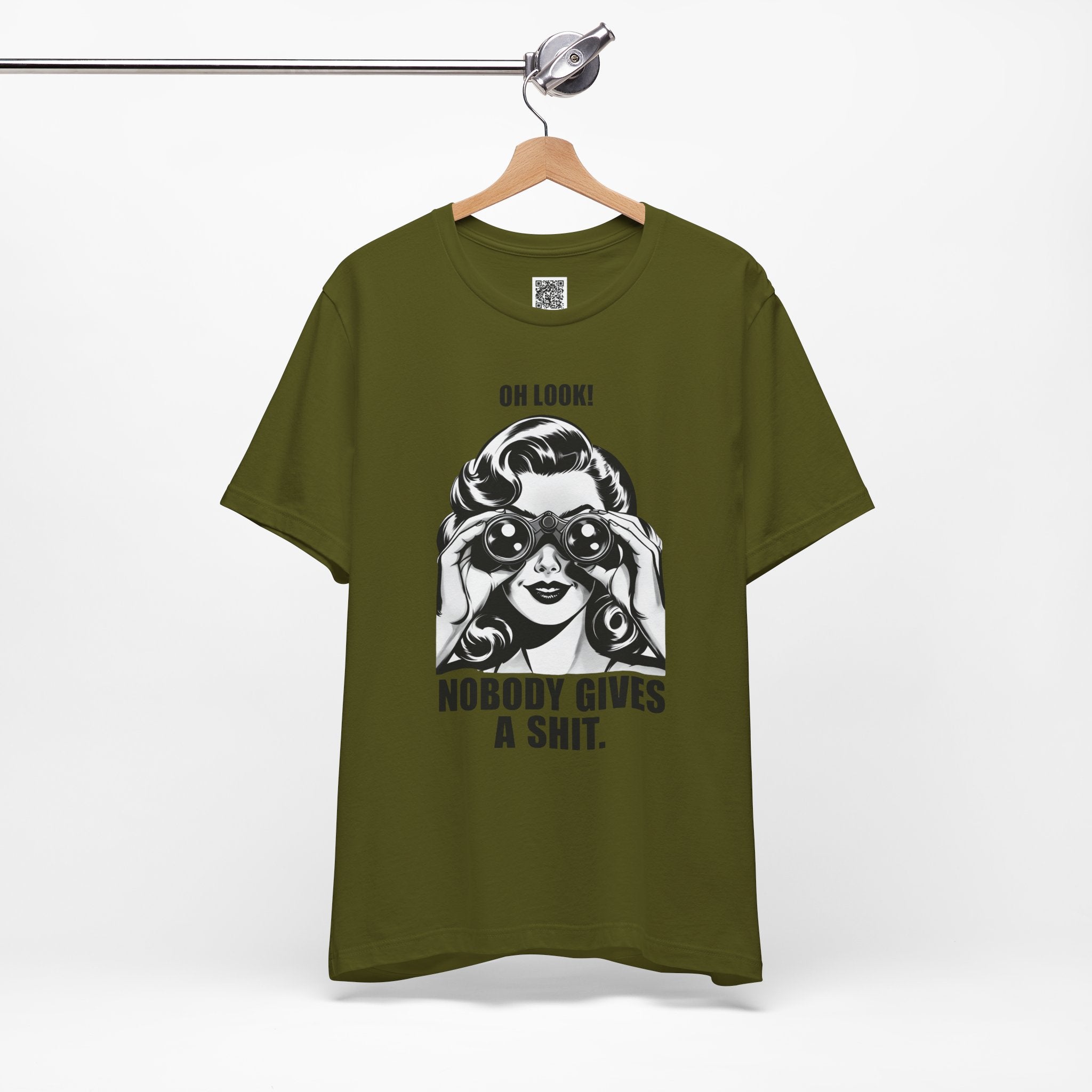 Oh Look… Nobody Gives a Sh*t – Retro Attitude Statement Design