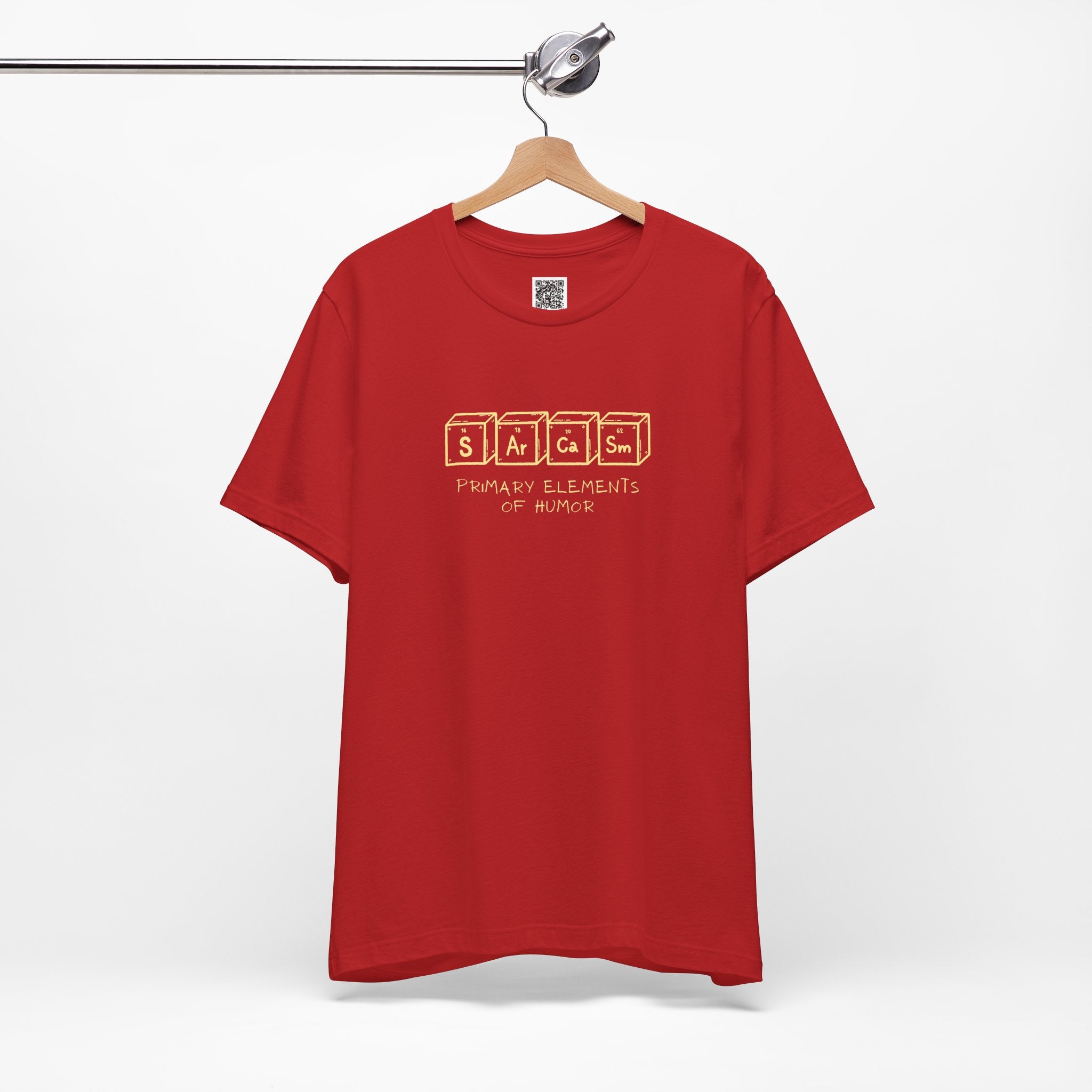 Sarcasm Elements T-Shirt – Funny Chemistry Humor Tee