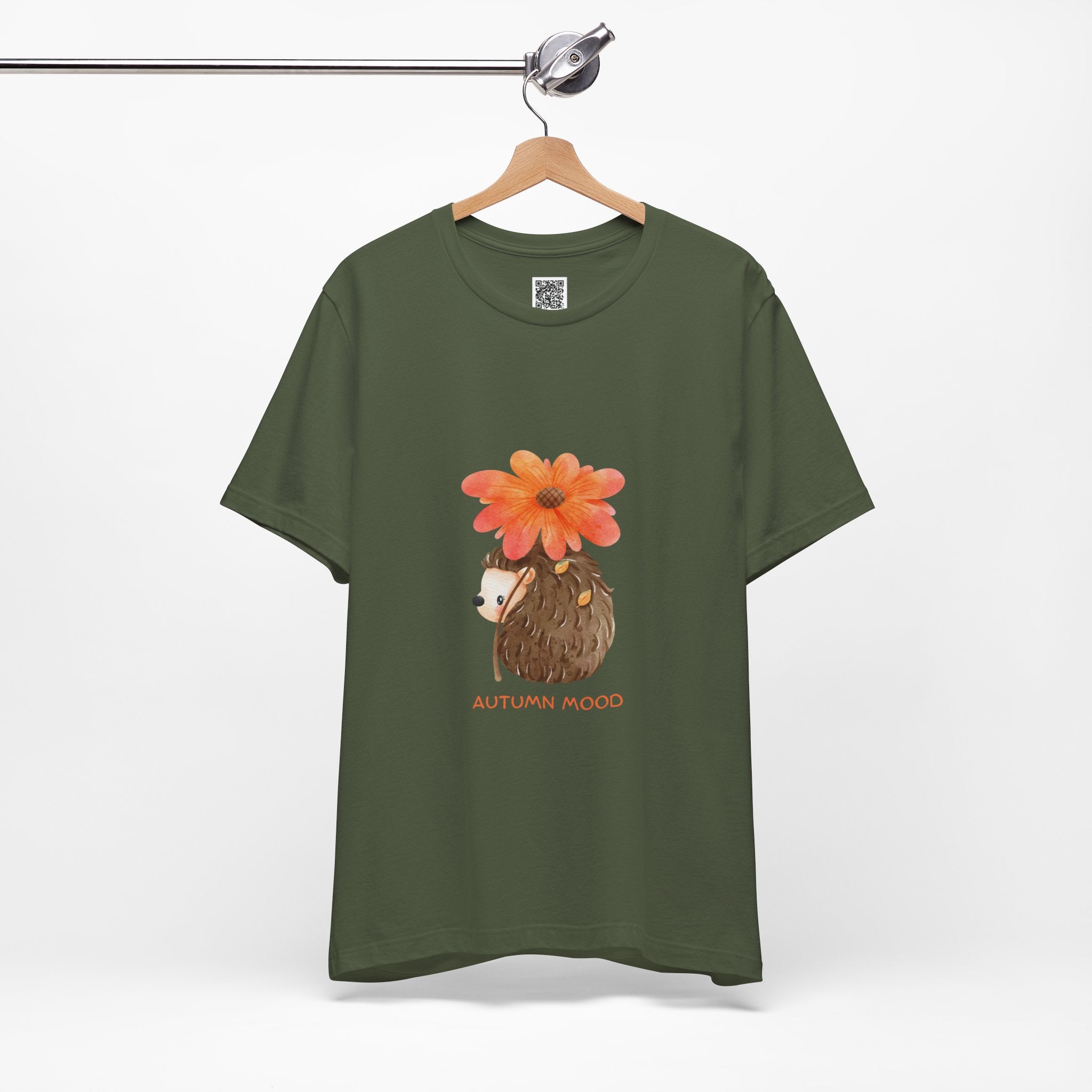 Autumn Mood Tee – Soft Vibes & Woodland Cuteness