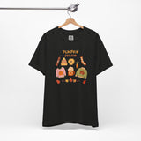 Pumpkin Season T-Shirt – Cozy Fall Graphic Tee with Autumn Sweaters, Latte, and Harvest Icons