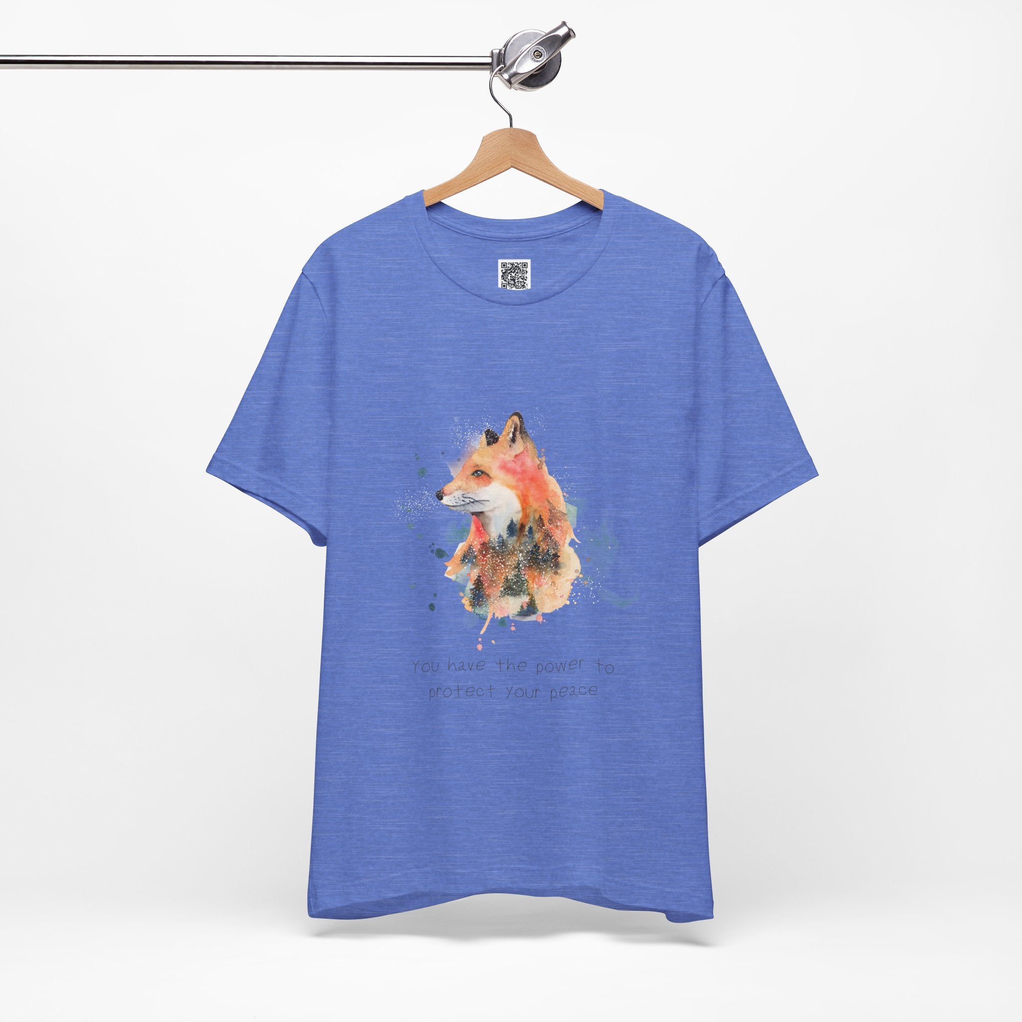 Protect Your Peace Tee – Wild Wisdom in Watercolor