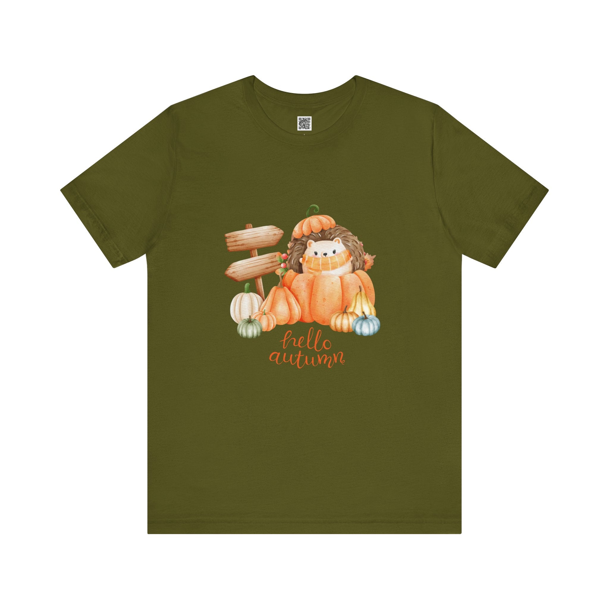 Hello Autumn Tee – Cozy Critters & Pumpkin Patch Magic
