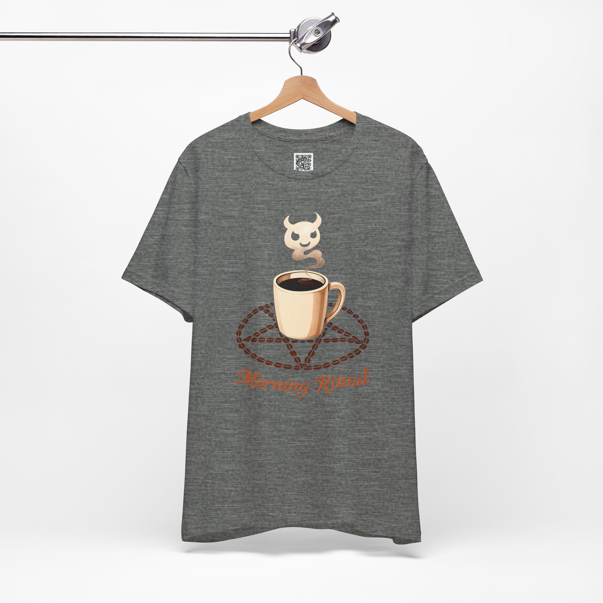 Morning Ritual – Coffee, Chaos & Caffeine Pentagram Design