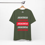 Sneakerhead Stack Tee – Loud, Clean & Obsessed with Kicks