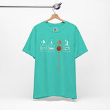 Eat Sleep Basketball Repeat T-Shirt – Hooper Lifestyle Tee for Players, Coaches & Fans