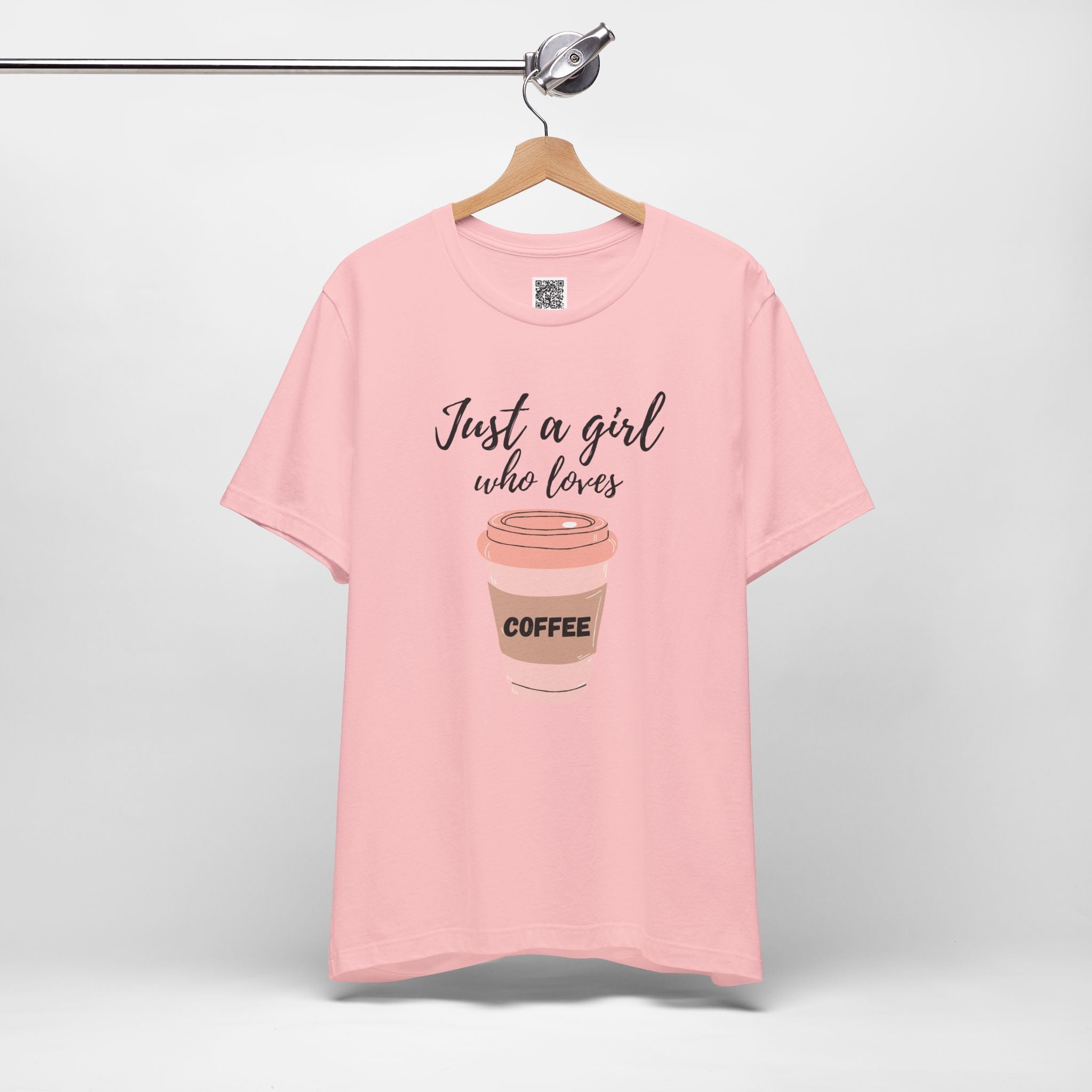 Caffeine Queen – Pink Coffee Cup Vibes Graphic
