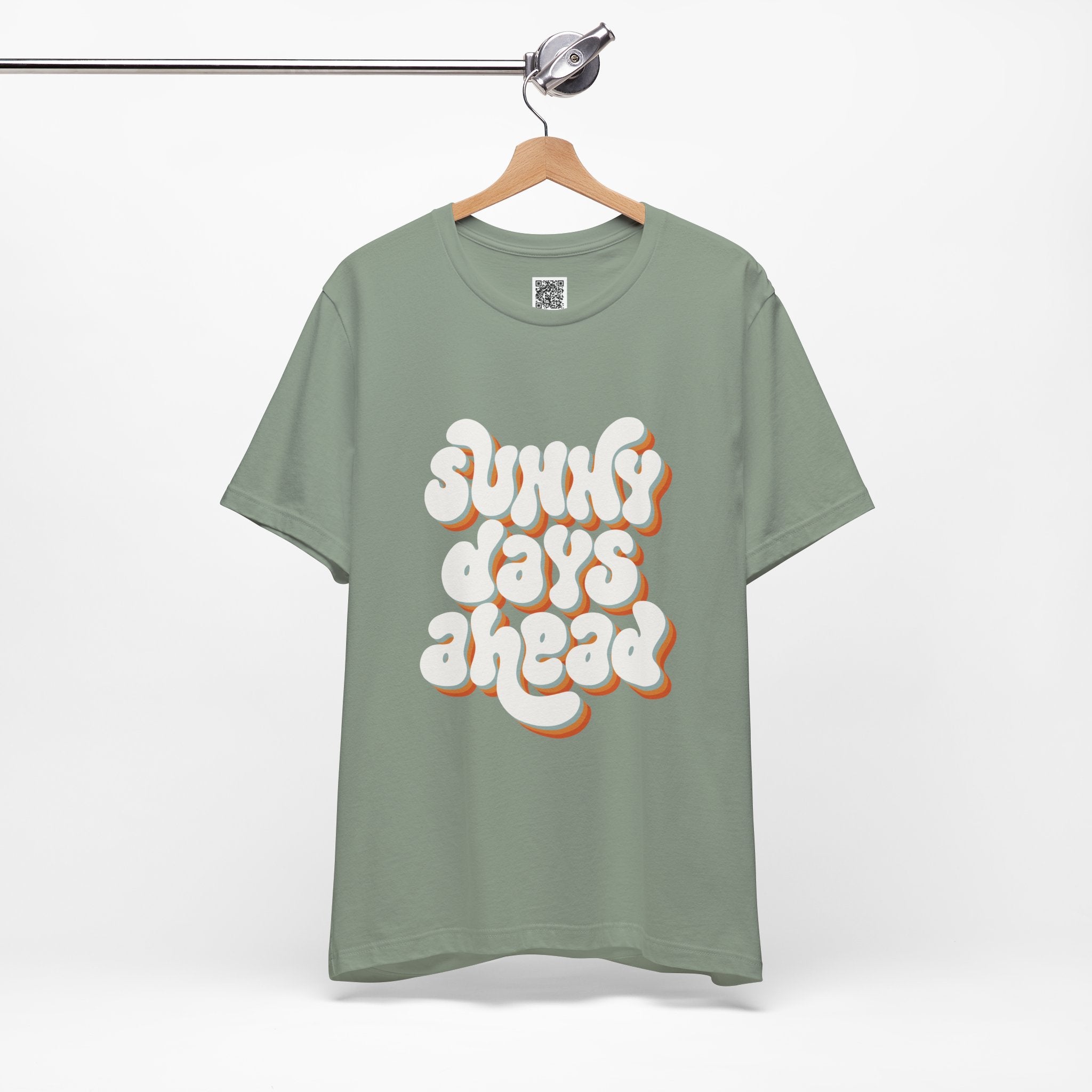 Sunny Days Ahead – Retro Bubble Letter Design