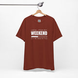 Weekend Loading – Error 404: Monday Not Found | Funny Tech-Inspired Design