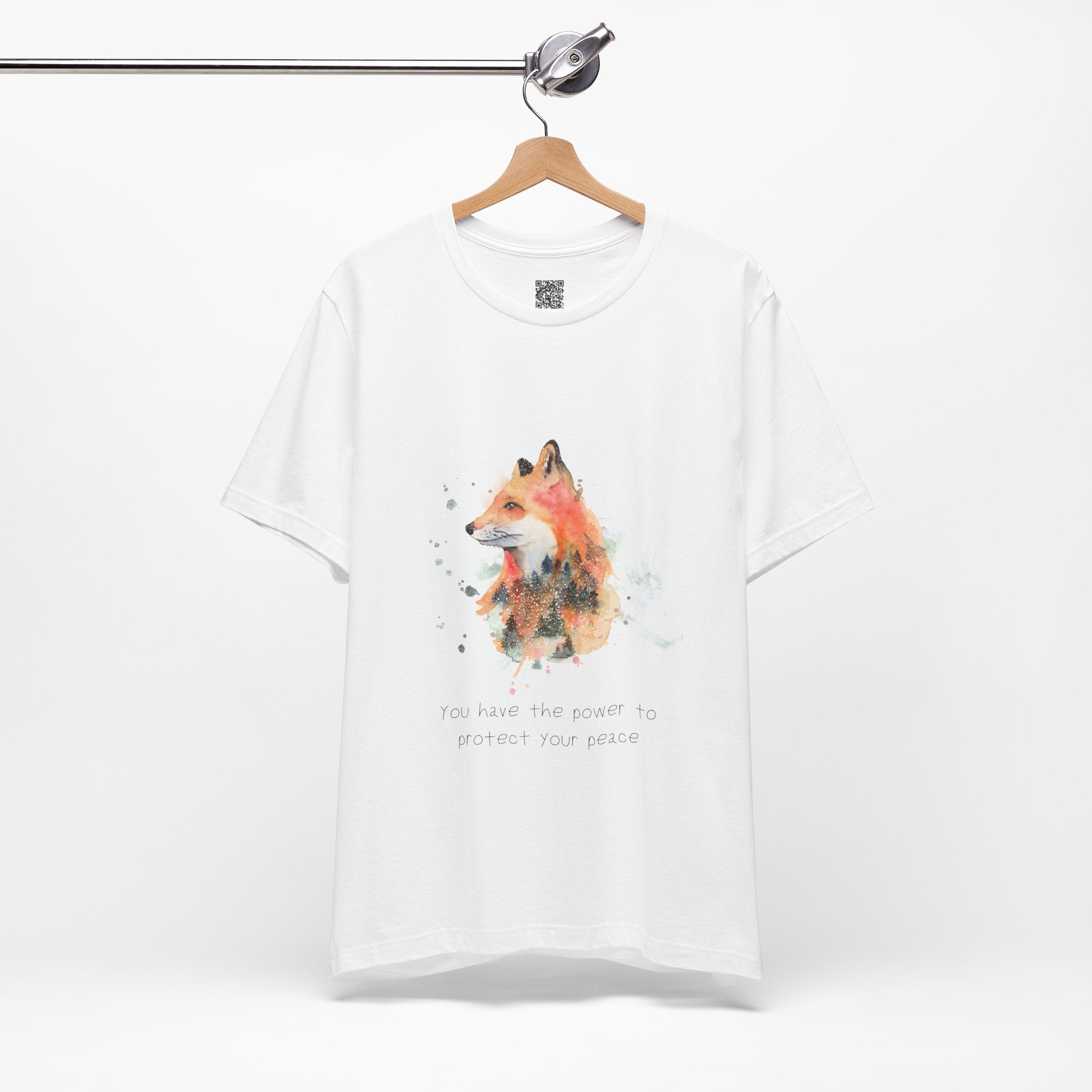 Protect Your Peace Tee – Wild Wisdom in Watercolor