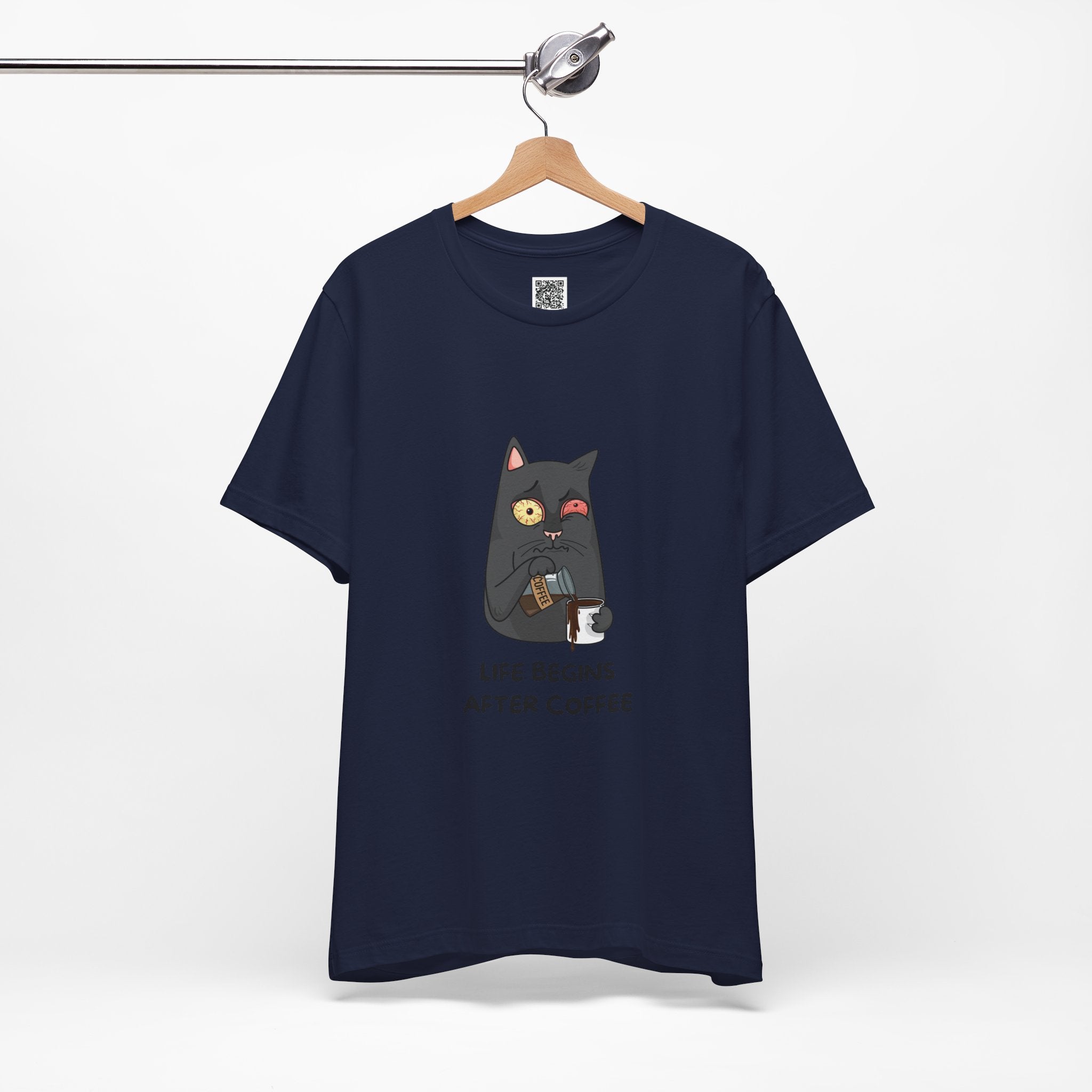 Caffeine Catastrophe Tee – For Coffee Lovers Who Can't Function