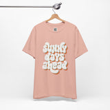 Sunny Days Ahead – Retro Bubble Letter Design