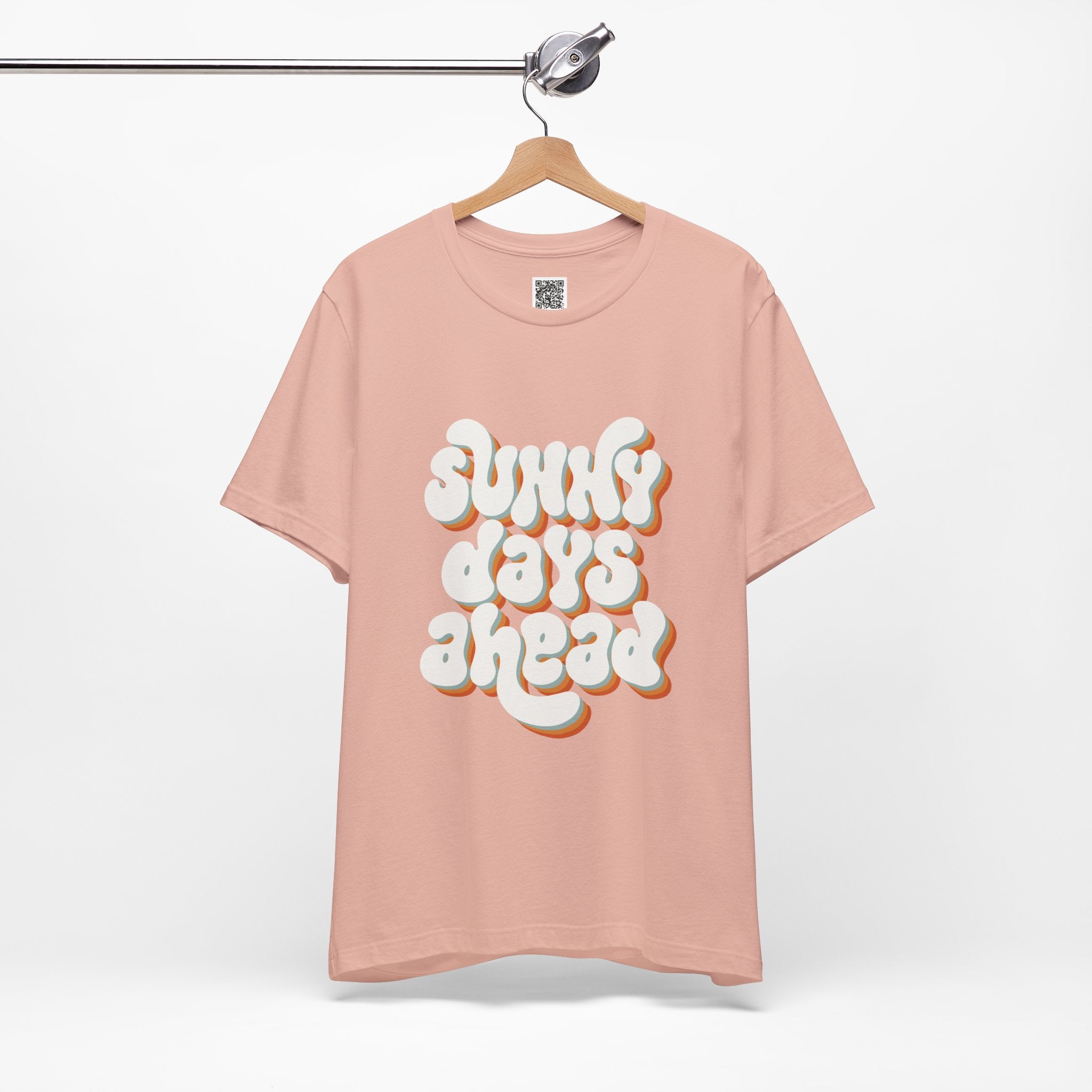 Sunny Days Ahead – Retro Bubble Letter Design