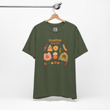 Pumpkin Season T-Shirt – Cozy Fall Graphic Tee with Autumn Sweaters, Latte, and Harvest Icons