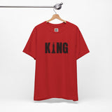KING Chess Piece T-Shirt – Bold Minimalist Graphic for Chess Lovers & Power Players