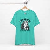 Coffee: Because Murder Is Wrong – Retro Dark Humor Design
