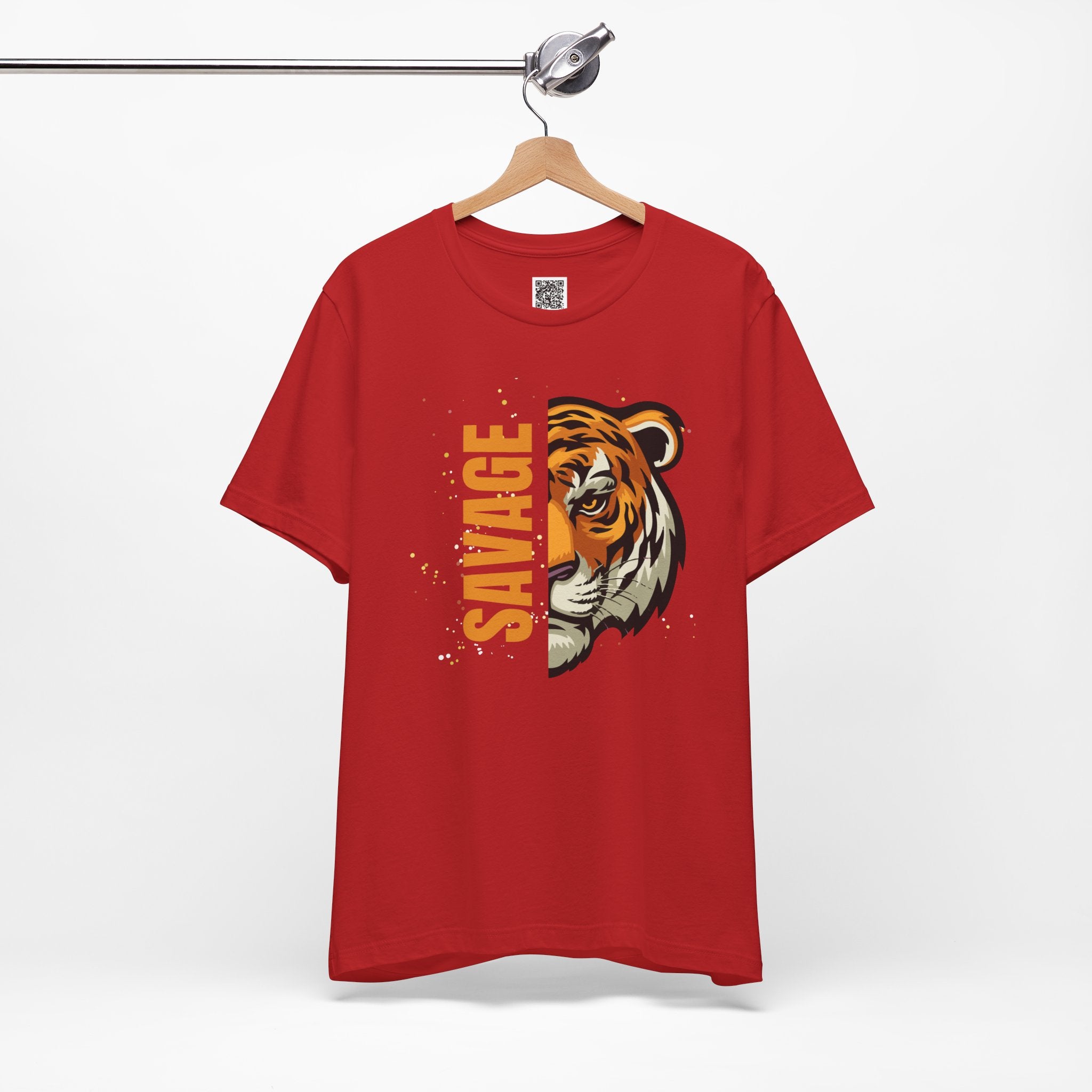 Savage Strength – Half Tiger Graphic Art